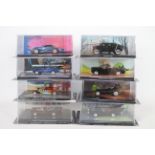 DC Comics - Eaglemoss - Batman - 8 x Batman vehicles including the Classic TV Series car and