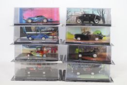 DC Comics - Eaglemoss - Batman - 8 x Batman vehicles including the Classic TV Series car and
