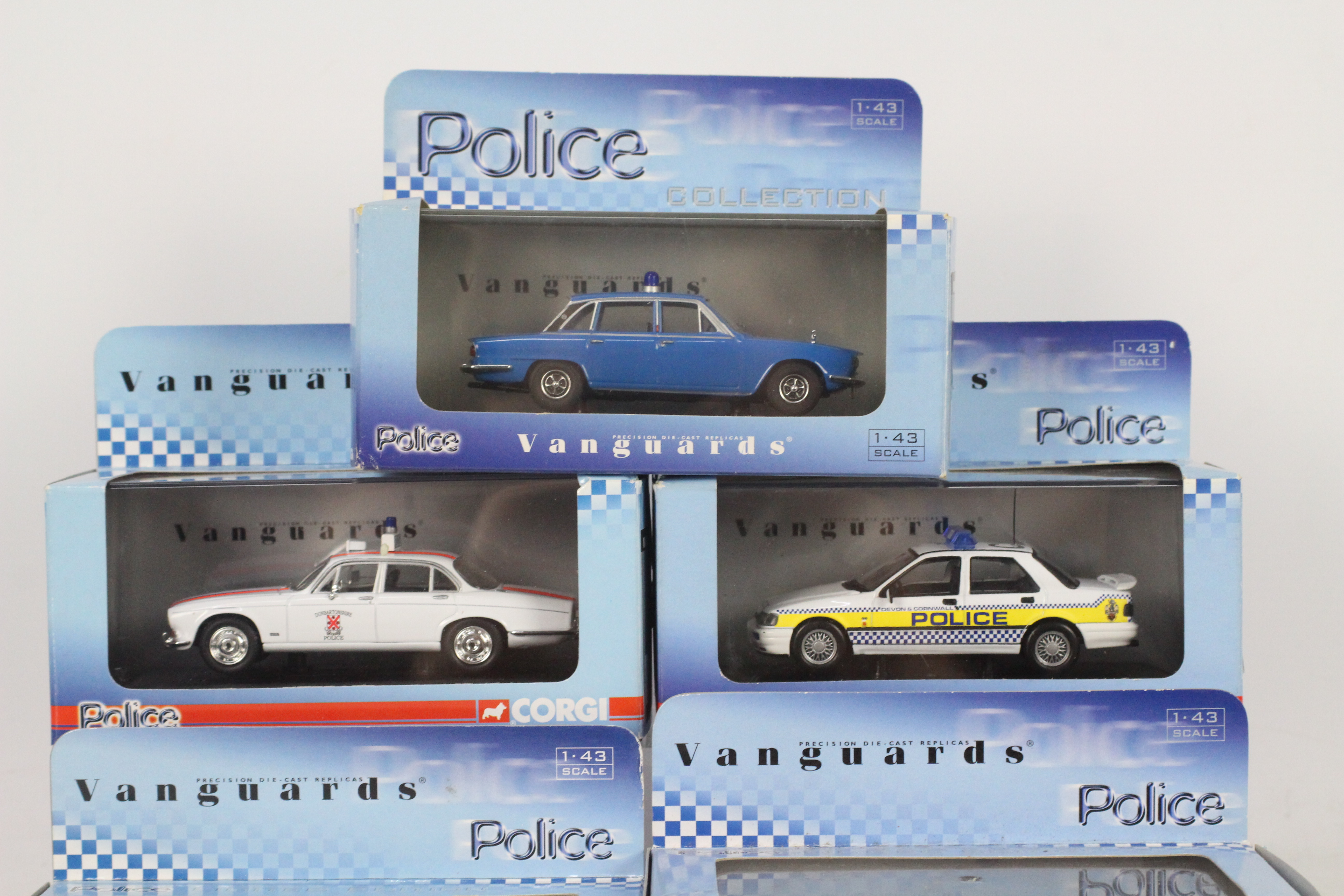 Vanguards - Five boxed diecast 1:43 scale Limited Edition 'Police' vehicles from Vanguards. - Image 2 of 3