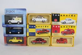 Vanguards - Six boxed Limited Edition diecast 1:43 scale 'Police' and emergency vehicles from