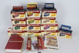 Atlas Editions - A fleet of 13 1:76 scale diecast model buses from the Atlas Editions 'Great