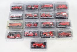 Del Prado - 17 blister packed Del Prado Fire Brigade models and appliances in various scales.