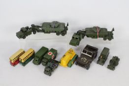 Dinky - Tri-ang - A collection of mostly military models including 2 x Mighty Antar Tank