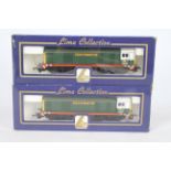 Lima - 2 x limited edition OO gauge Class 20 Diesel locos both in Eddie Stobart livery,