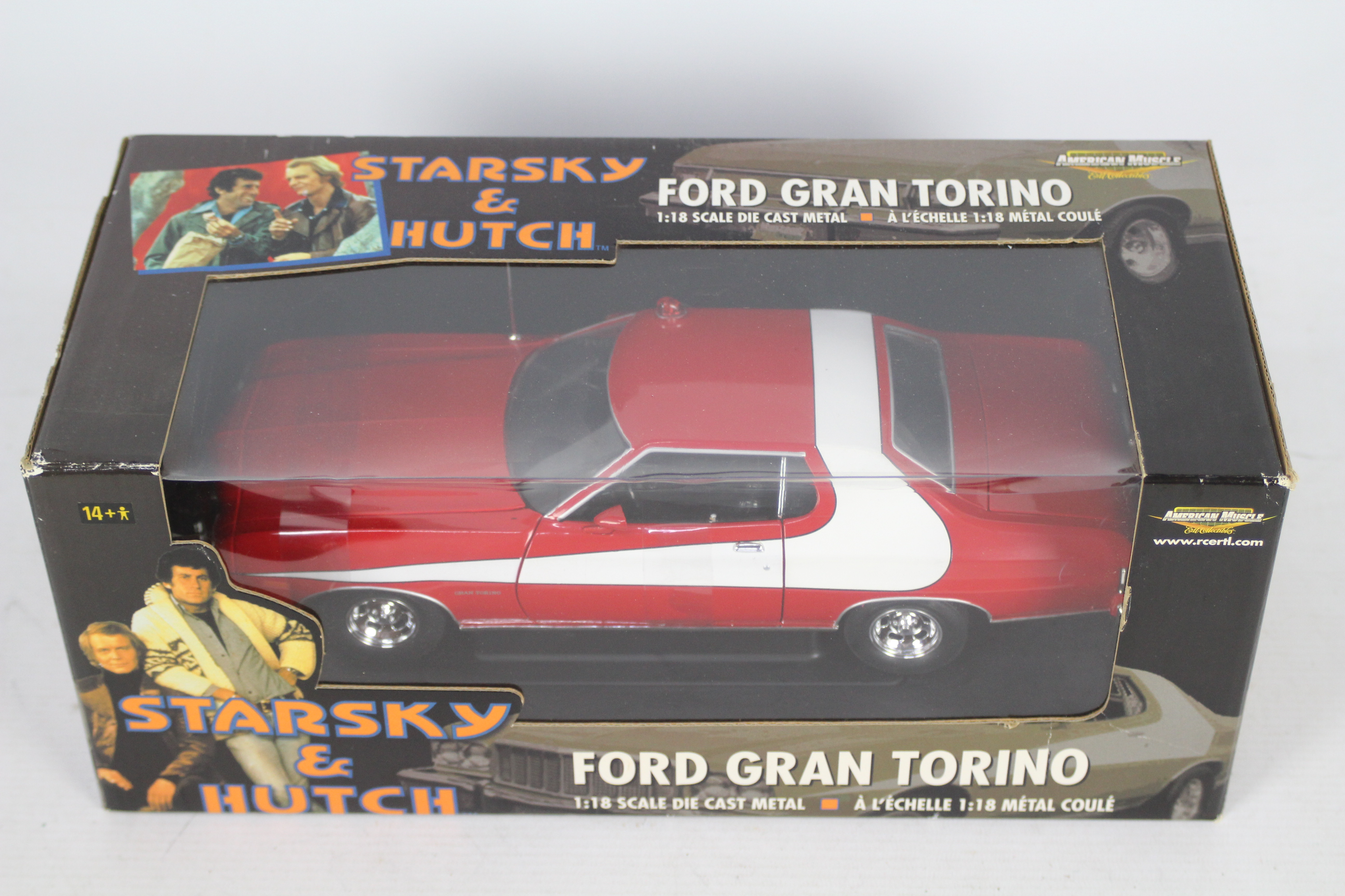 Ertl - American Muscle - A boxed 1:18 scale Starsky & Hutch Ford Gran Torino # 331519. - Image 2 of 2