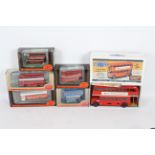 Mettoy - EFE - 6 x boxed bus models including limited edition tinplate Routemaster bus number 1925