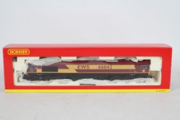 Hornby - A boxed OO gauge DCC ready Class 66 Co-Co Diesel Electric in EWS livery,
