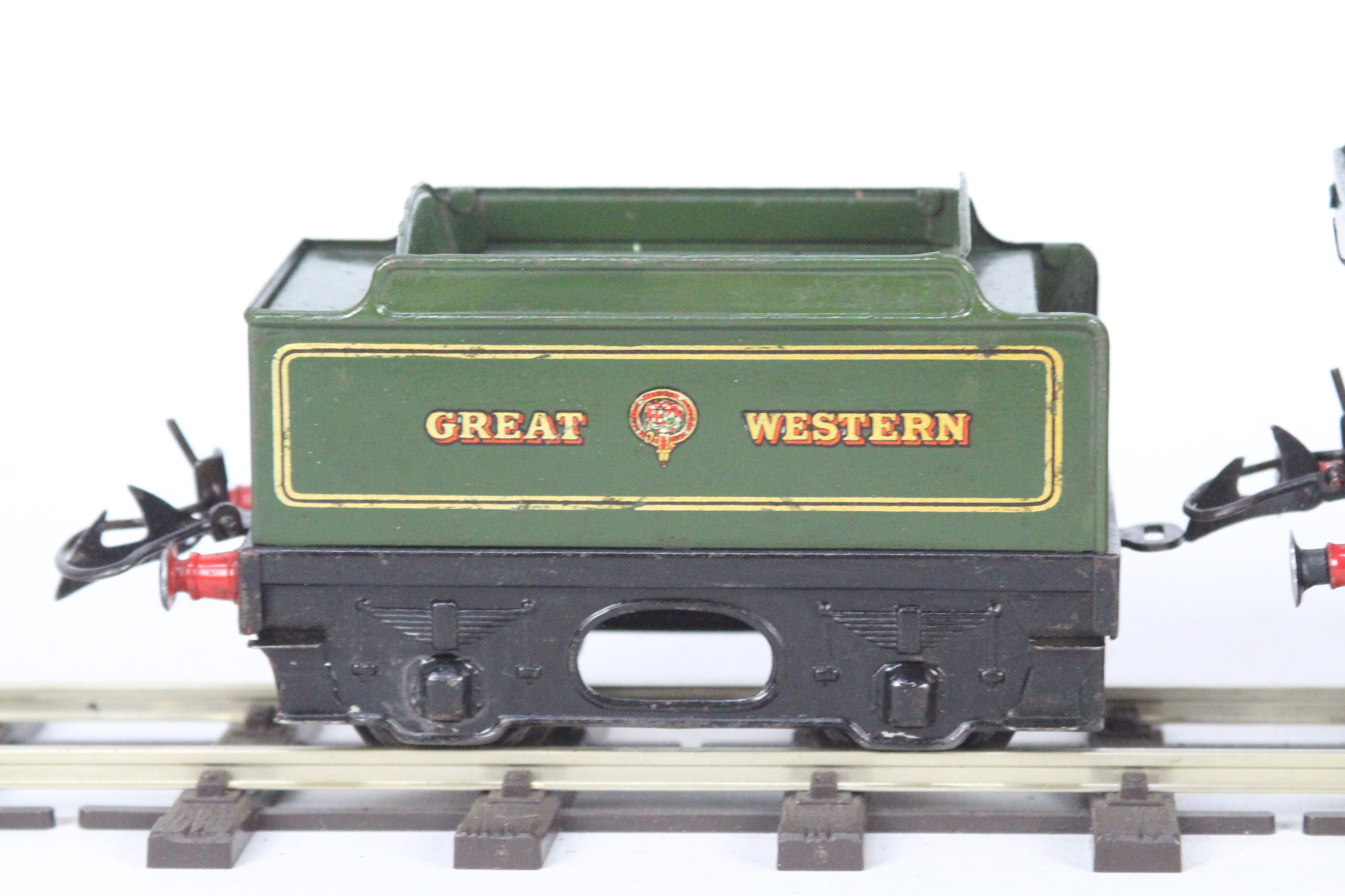 Hornby - 2 x 1930s O gauge Great Western steam locos, - Image 4 of 6