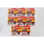 Hot Wheels - Redline - 8 x carded 25th Anniversary models including Silhouette,