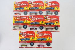 Hot Wheels - Redline - 8 x carded 25th Anniversary models including Silhouette,