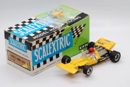 Scalextric Exin (Spain) - A boxed Scalextric Exin #4054 Tyrell F1 P-34.