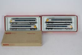 Hornby - 2 x boxed sets of OO gauge Pullman Trains # R555C with two power cars and two dummy cars.
