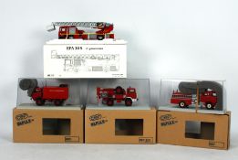 CEF Replex - Four boxed diecast 1:43 scale Fire Appliances.