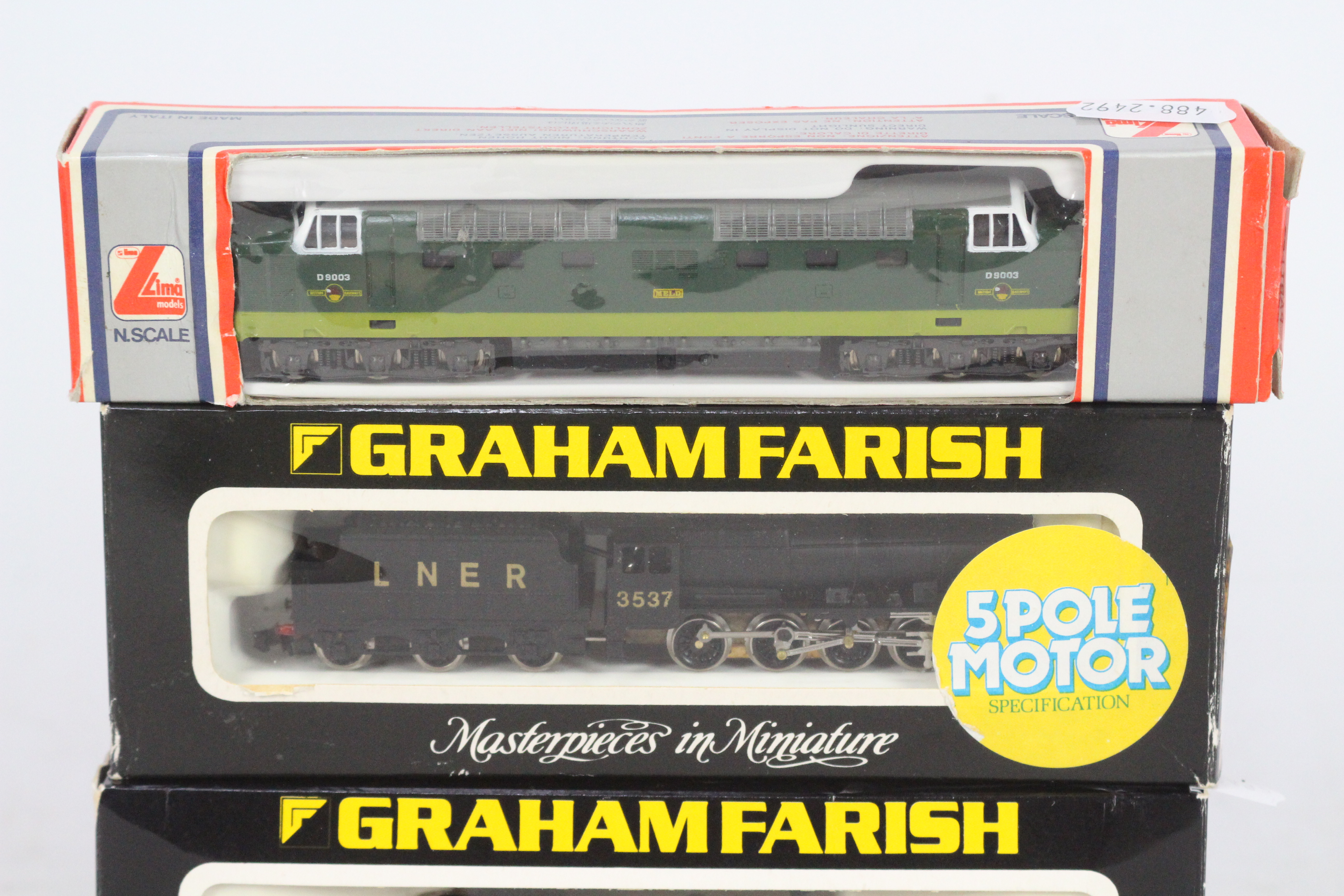 Graham Farish, Lima - Three boxed N gauge Locomotives. - Image 3 of 3