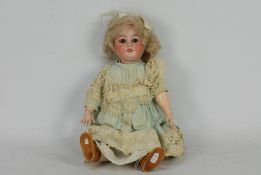Armand Marseille - AMDEP - An Armand Marseille German bisque doll marked 1894 AMDEP made in Germany
