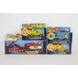 Matchbox Superkings - A boxed group of four Matchbox Superkings diecast 'Emergency' vehicles.