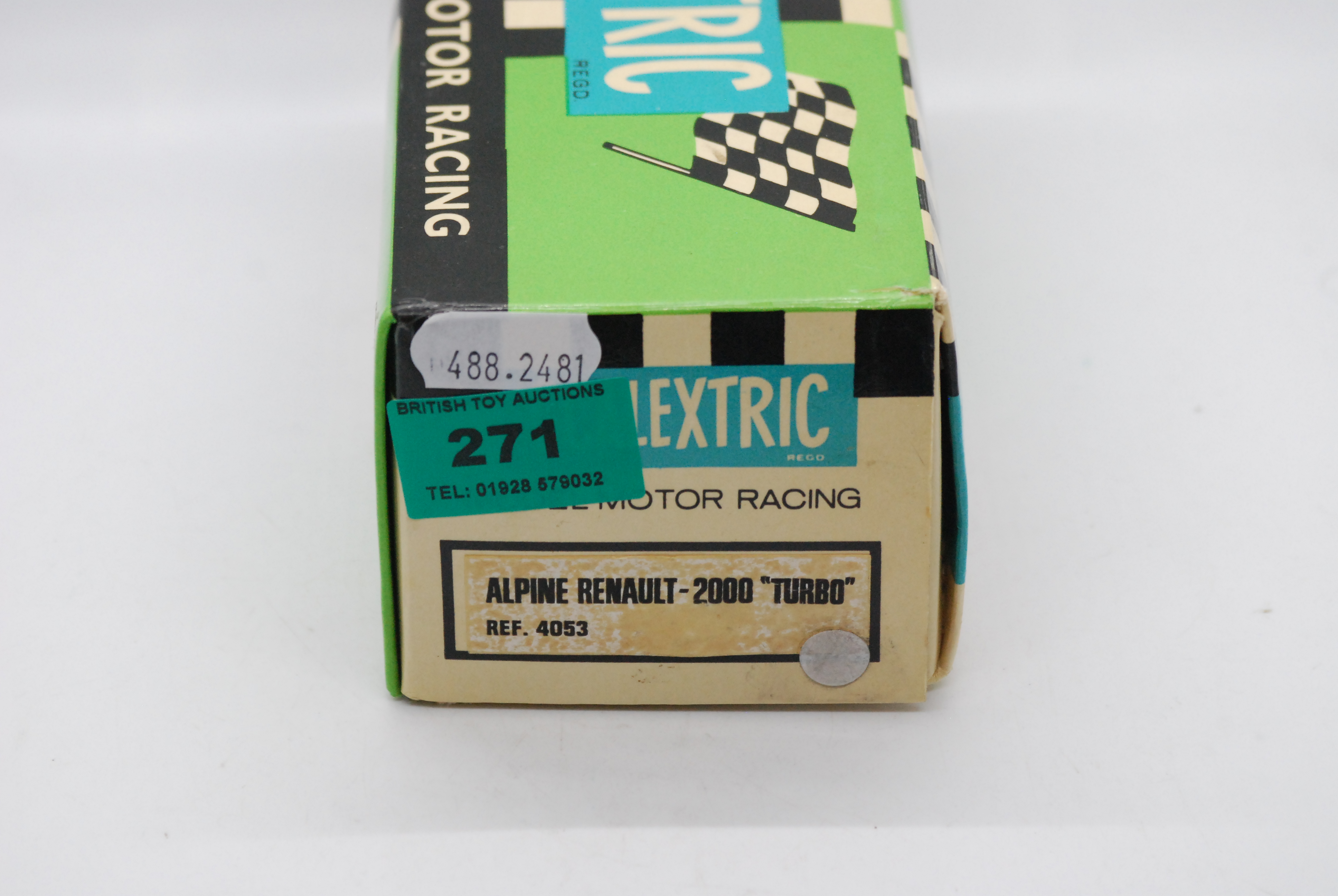 Scalextric Exin (Spain) - A boxed Scalextric Exin #40453 Alpine Renault 2000 Turbo. - Image 8 of 8