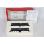 Hornby - A boxed 2 x loco set, OO gauge Co-Co Diesel Electric Class 58s in Mainline livery,