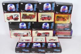 Corgi - A squad of 11 boxed Limited Edition Corgi diecast emergency vehicles and Fire appliances