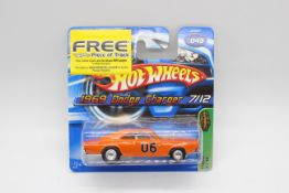 Hot Wheels - Treasure Hunt - An unopened carded 1969 Dodge Charger # J3287.