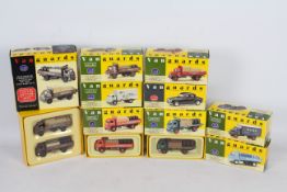 Vanguards - 10 x boxed vehicles including Leyland Comet box van in Bass livery # VA18002,