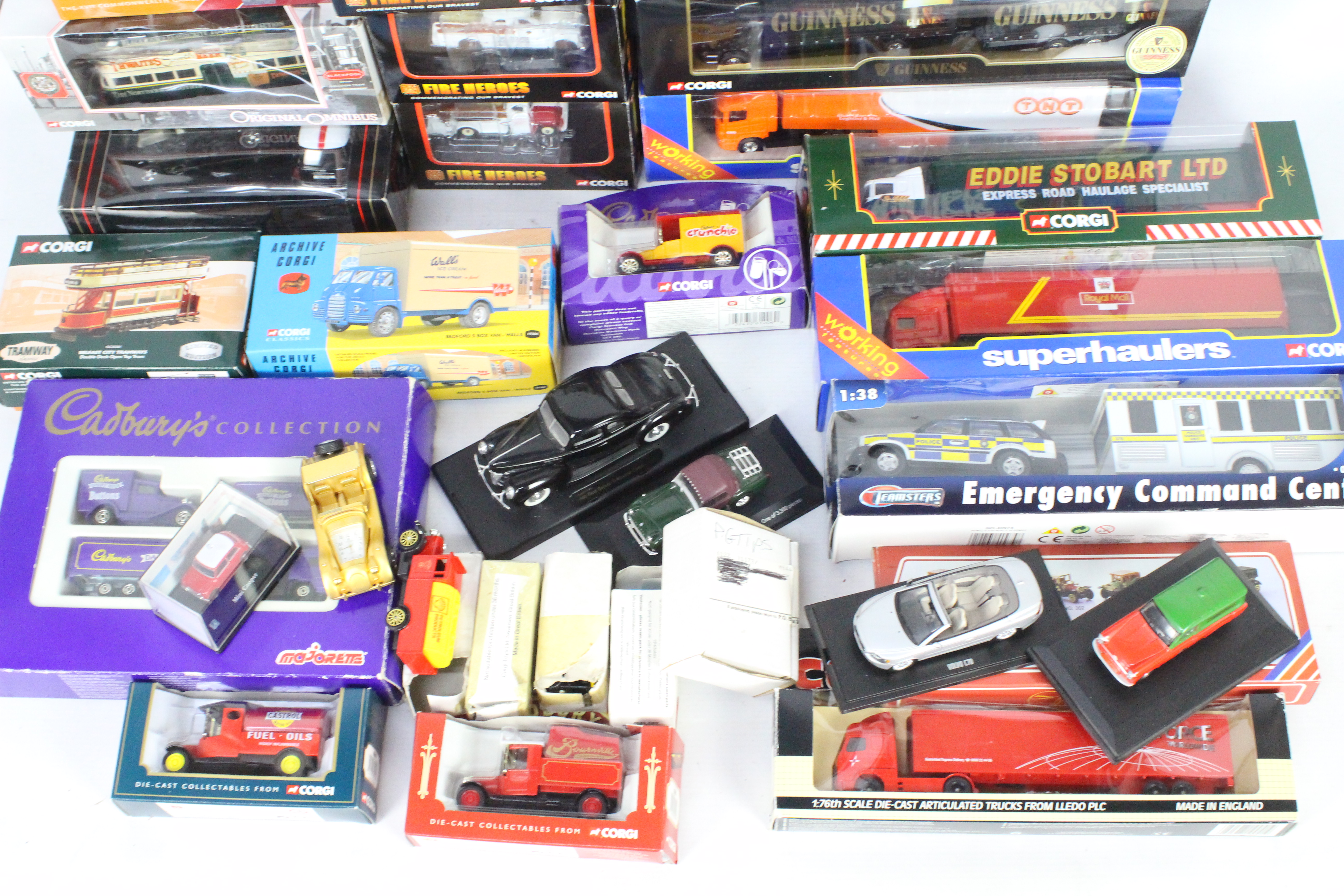 Corgi - Teamsters - Majorette - A group of 33 x mostly boxed models including five Superhauler - Image 3 of 3