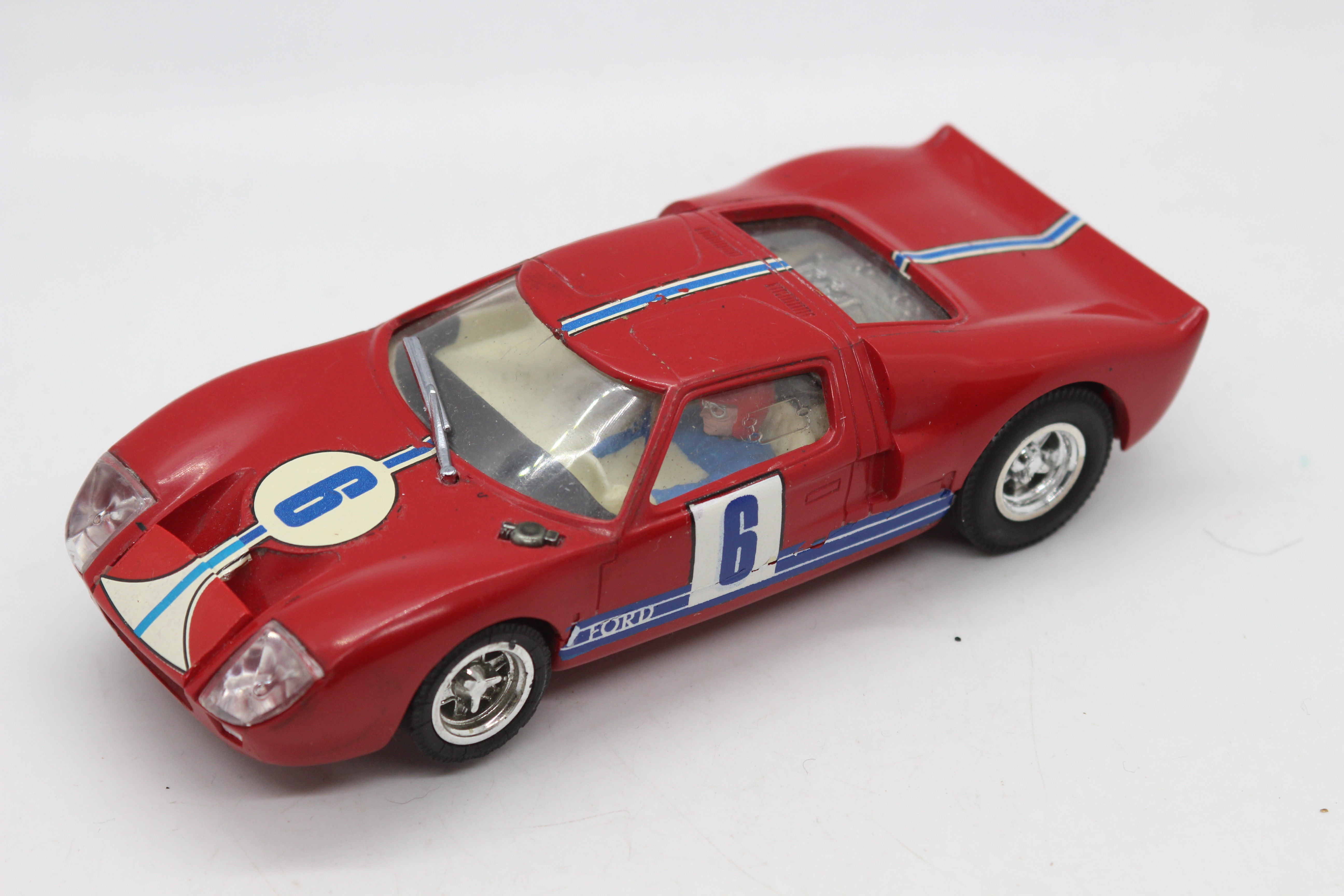 Scalextric (Exin) - An boxed Spanish made Scalextric C35 Ford GT. - Image 2 of 10