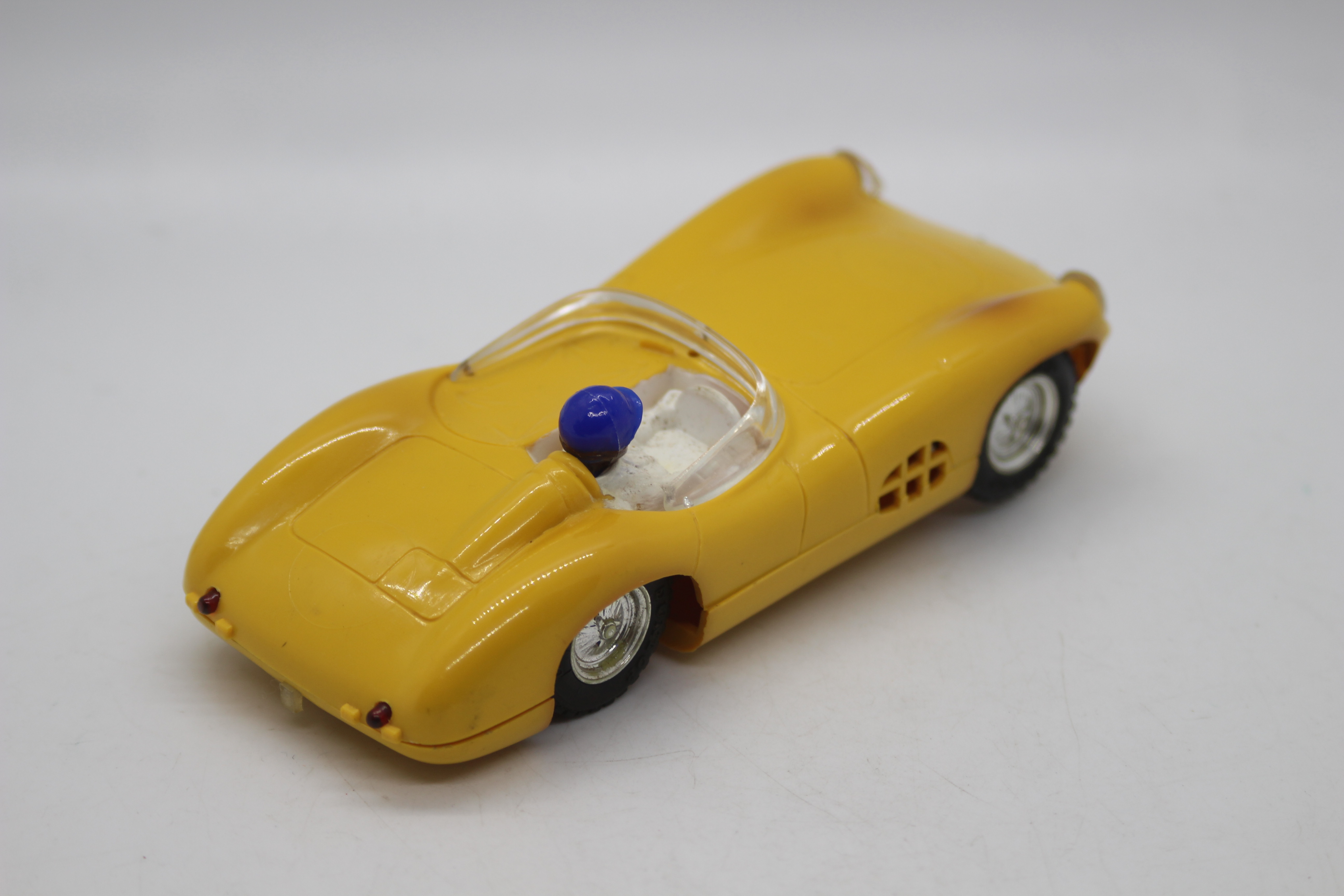 Scalextric (France) - A French made lighted version Scalextric C57 Aston Martin DBR1. - Image 5 of 10