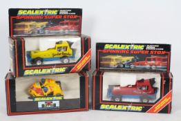 Scalextric - Three boxed Scalextric slot cars.