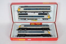 Hornby - 2 x boxed sets of OO gauge Pullman locos with power and dummy cars.