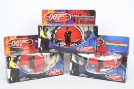 Johnny Lightning - James Bond - 3 x 40th Anniversary four car 1:64 scale sets including Heroic