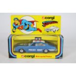 Corgi - A boxed Corgi #260 'Superman' Metroplis Police Car.