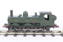 Unknown Maker - A powered brass O gauge kit built 3 rail running 54XX 0-6-0 Pannier Tank engine in