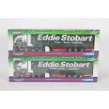 Corgi - 2 x limited edition Eddie Stobart trucks in 1:50 scale,