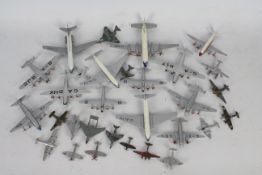 Dinky - A collection of 30 x unboxed air craft including Bristol Britannia # 998, Avro York # 704,