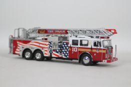Code 3 Collectibles - A limited edition 2001 Seagrave Rear Mount Ladder Company 10 Liberty Street