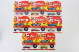 Hot Wheels - Redline - 8 x carded 25th Anniversary models including Classic Nomad,