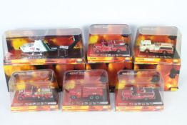 Corgi - Six boxed diecast Fire appliances from the 'Heroes Under Fire' series from Corgi.