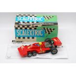 Scalextric Exin (Spain) - A boxed Scalextric Exin #4054 Tyrell F1 P-34.