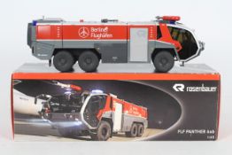 Wiking - A boxed diecast Wiking 1:43 scale Rosenbauer Panther 6x6 ARFF (Airport Rescue and Fire