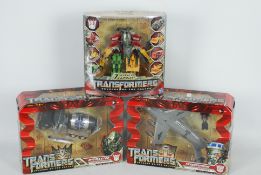 Hasbro, Transformers - Three boxed 2009 Hasbro Transformers 'Revenge of the Fallen' figures.