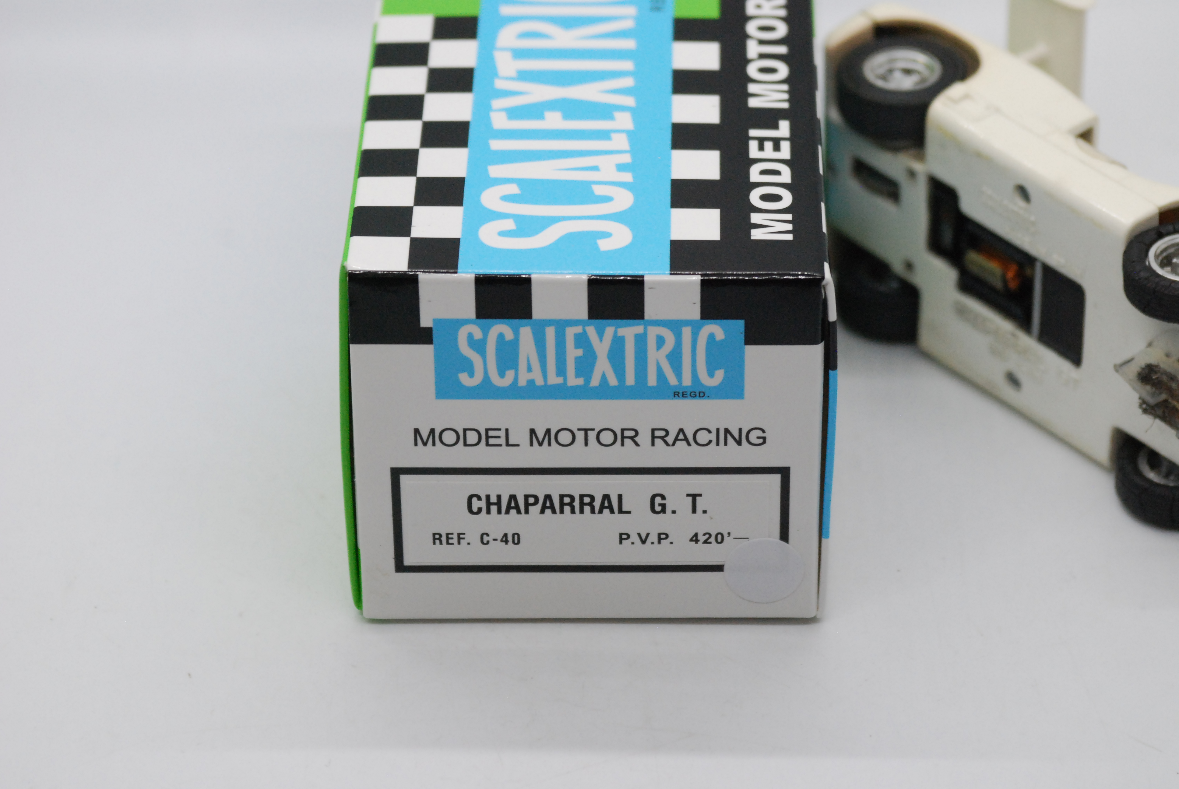 Scalextric (Exin) - An boxed Spanish made Scalextric C40 Chaparral GT. - Image 8 of 9