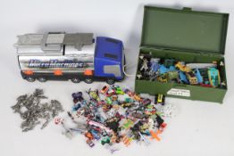 Micro Machines collection featuring Star Wars - Thunderbirds - Power Rangers.