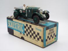 Scalextric - A boxed vintage Scalextric 1962-68 C64 Bentley 4.5.