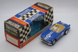 Scalextric - A boxed vintage Scalextric 1971 'Race Tuned' C84 Triumph TR4A.