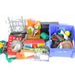 Collection of miscellaneous toys including Toy Story Woody & Bullseye - Playmobil figures and