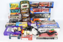 Corgi - Teamsters - Majorette - A group of 33 x mostly boxed models including five Superhauler