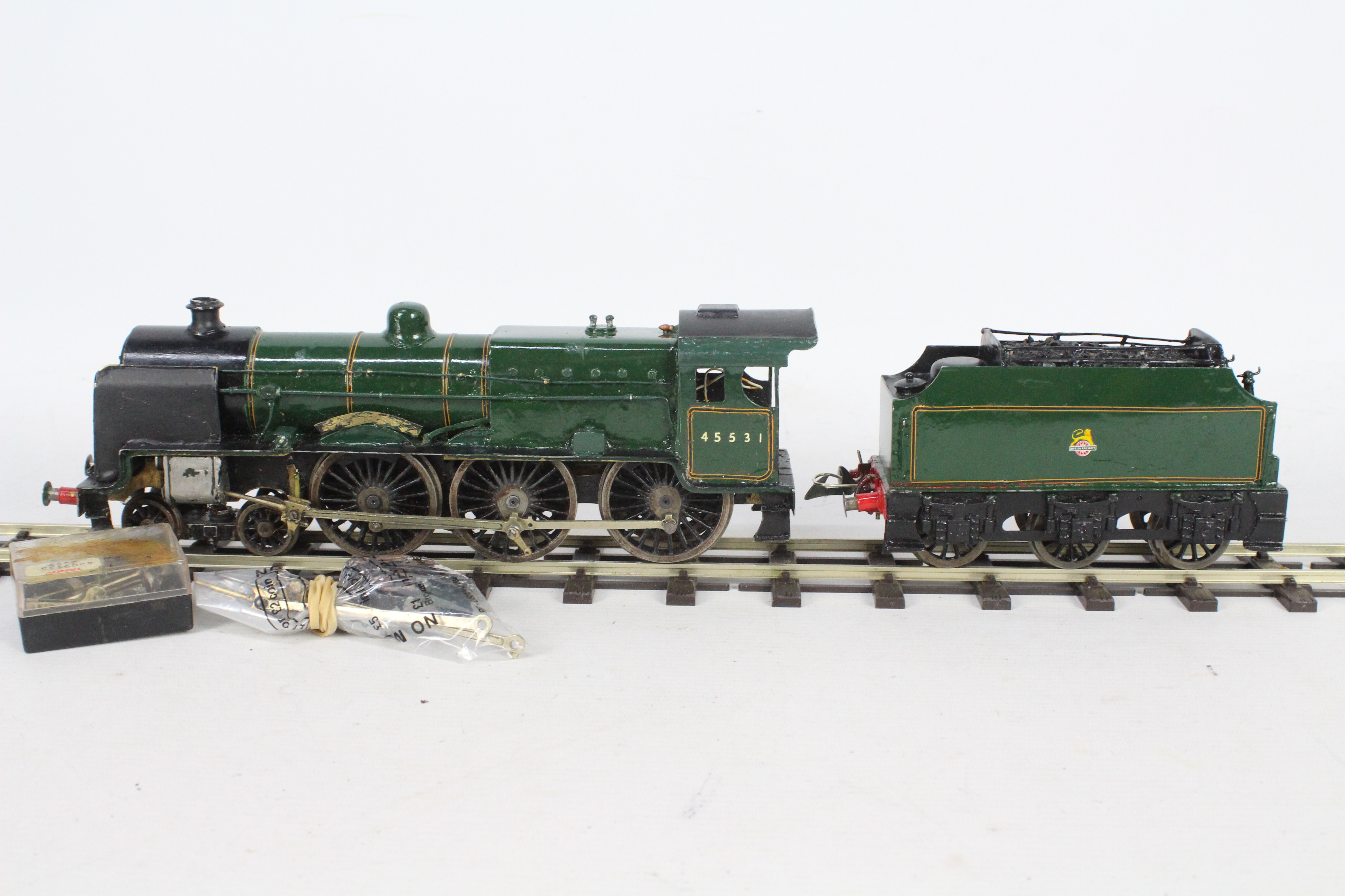Unknown Maker - A powered brass O gauge 4-6-0 Rebuilt Patriot class loco named Sir Frederick