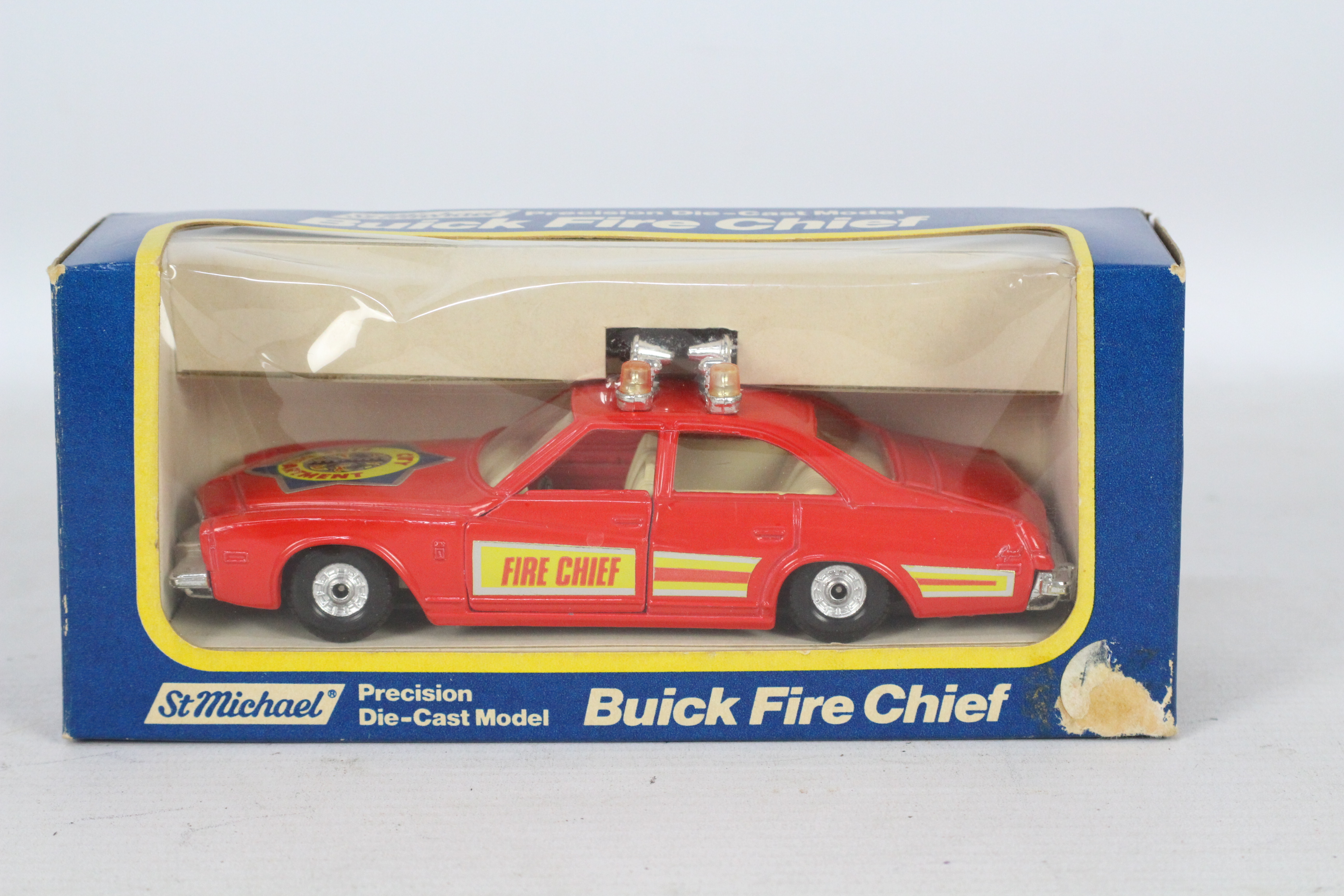 Corgi - A boxed Corgi #8803 'Marks & Spencer Issue' Buick Fire Chief Car.