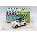 Scalextric Exin (Spain) - A boxed Scalextric Exin C-45 Mini Cooper.
